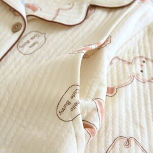 Thickened Maternity Pajamas Two-Piece Set - Comfortable Nursing Clothing