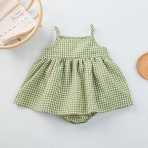 Baby Plaid Gown – Cute & Comfortable Plaid Dress