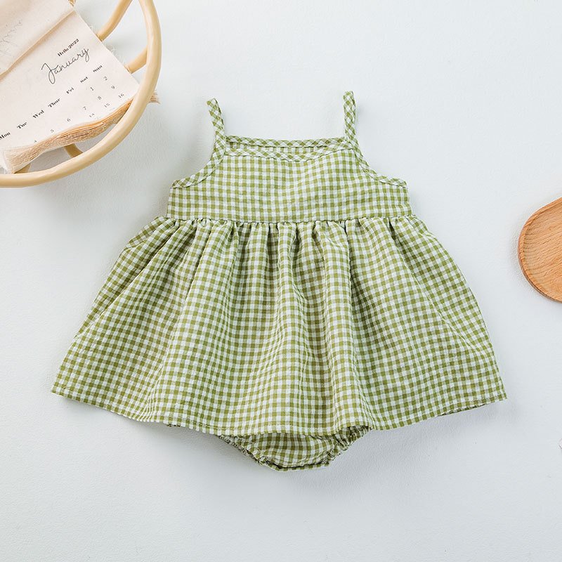 Baby Plaid Gown – Cute & Comfortable Plaid Dress