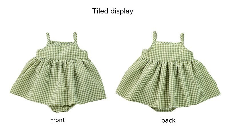 Baby Plaid Gown – Cute & Comfortable Plaid Dress