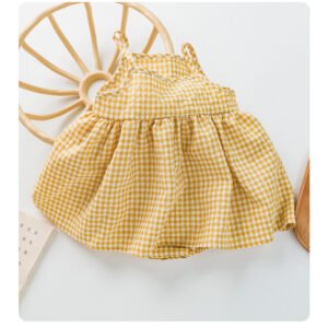 Baby Plaid Gown – Cute & Comfortable Plaid Dress