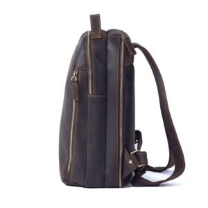 New Vintage Backpack - First Layer Cowhide, Simple & Fashionable
