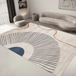 Simple Style Coffee Table Floor Mats – Elegant & Functional Area Rugs