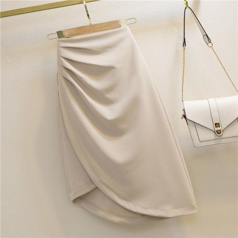 Sexy Pleated High Waist Slimming Sheath Skirt - Look Taller & Chic