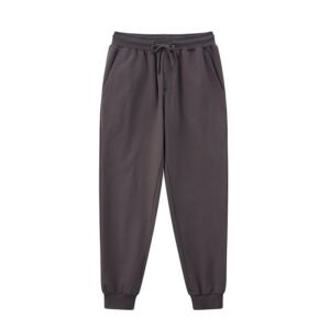 Cotton Minimalist Sports Embroidered Loose Fitting Outdoor Trousers – Breathable & Stylish