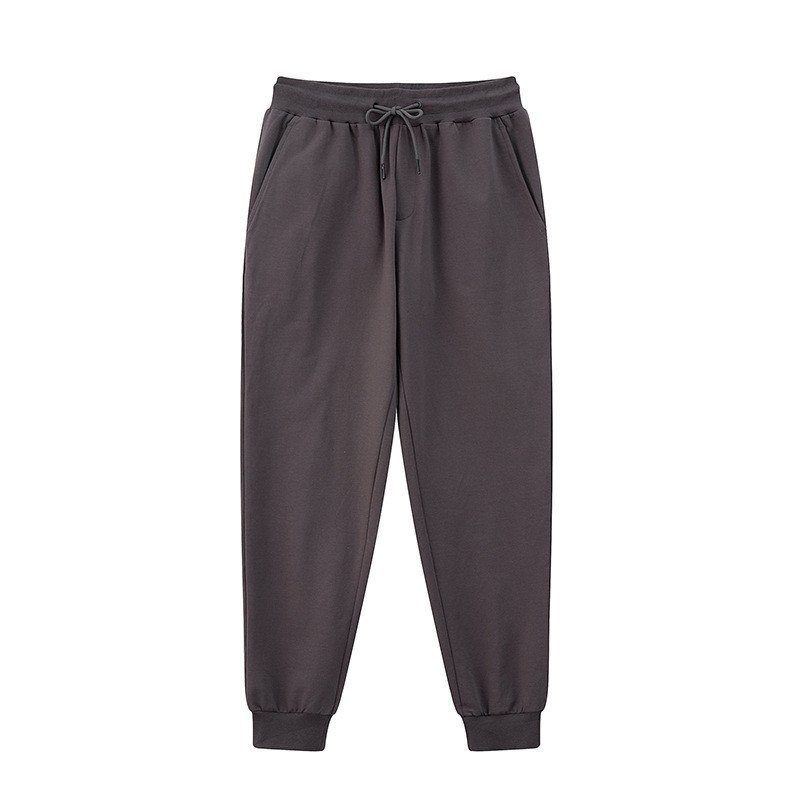 Cotton Minimalist Sports Embroidered Loose Fitting Outdoor Trousers – Breathable & Stylish