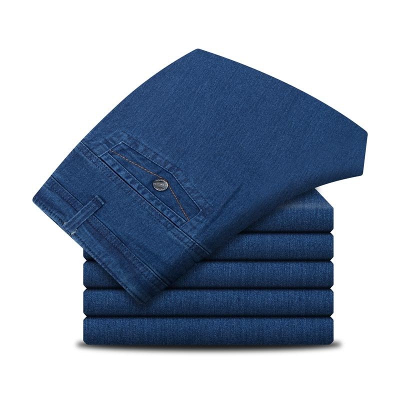 Men's Plus Size High Waist Loose Straight Pants – Comfortable & Stylish Fit