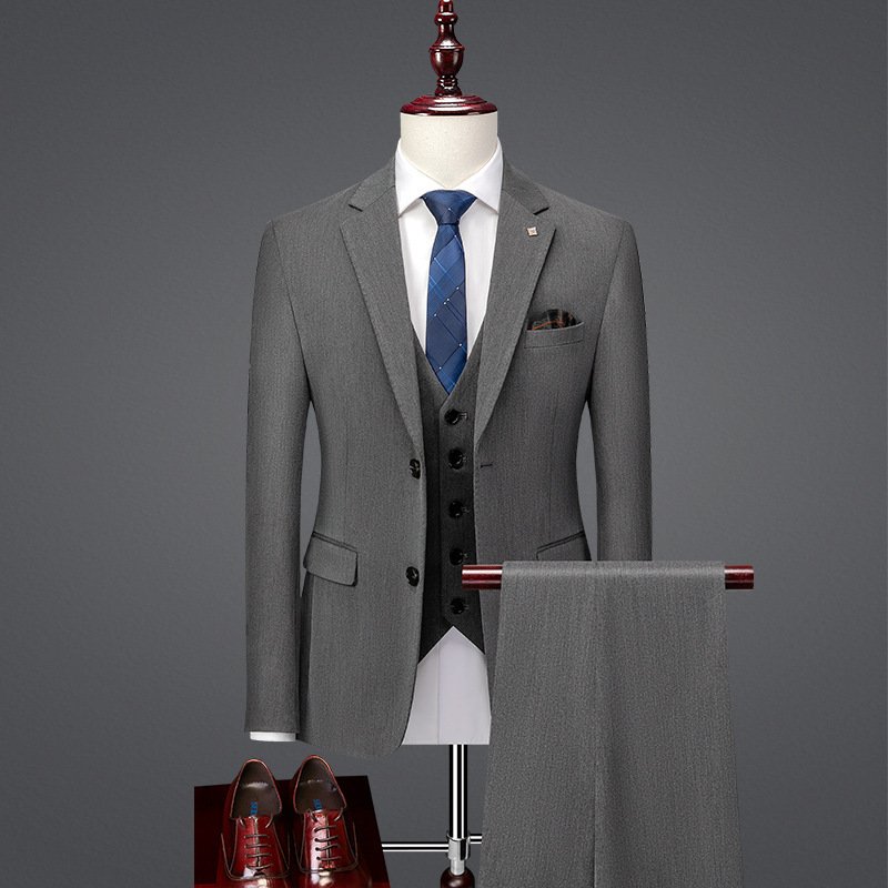Slim Fit Business Casual Suit – Stylish Formal Attire for Men