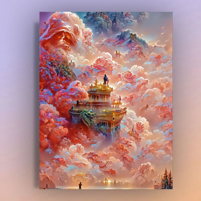 Digital Oil Painting DIY – Decorative Painting for Home & Office Decor