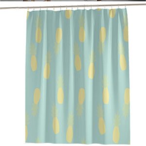 Cartoon Fruit Series Shower Curtain Set – Fun & Colorful Bathroom Decor