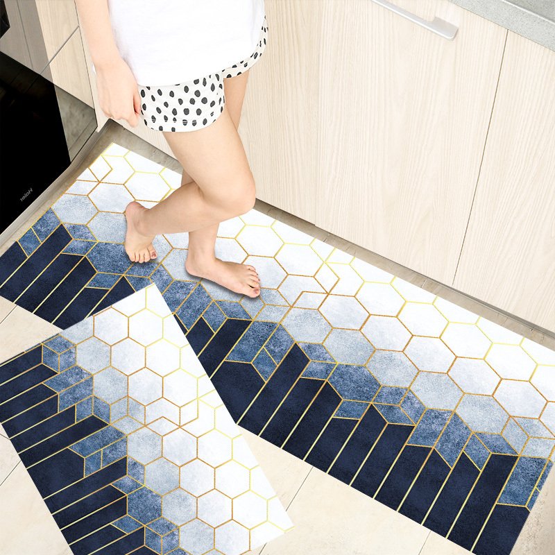 Bathroom Absorbent & Kitchen Floor Mats – Non-Slip Door Mats for Home