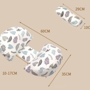 Maternity Pillow with Waist Support – Multifunctional U-Shaped Pregnancy Pillow for Comfort & Relief