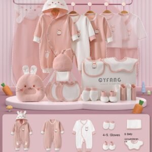 Fashion Simple Newborn Gift Set – Stylish & Comfortable Baby Outfit Bundle