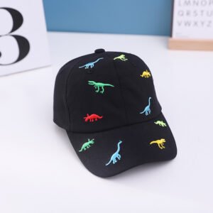 Colorful Small Dinosaur Children's Baseball Hats – Fun & Stylish Kids Caps