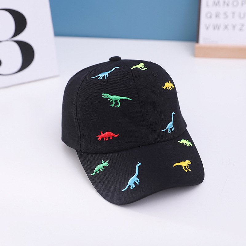 Colorful Small Dinosaur Children's Baseball Hats – Fun & Stylish Kids Caps