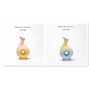Creative Ceramic Vase – Living Room Floral Arrangement with Dried Flowers for Elegant Home Decor