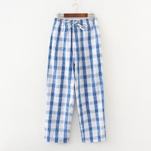 Men's Cotton Pajamas- Comfortable & Breathable for Spring and Summer