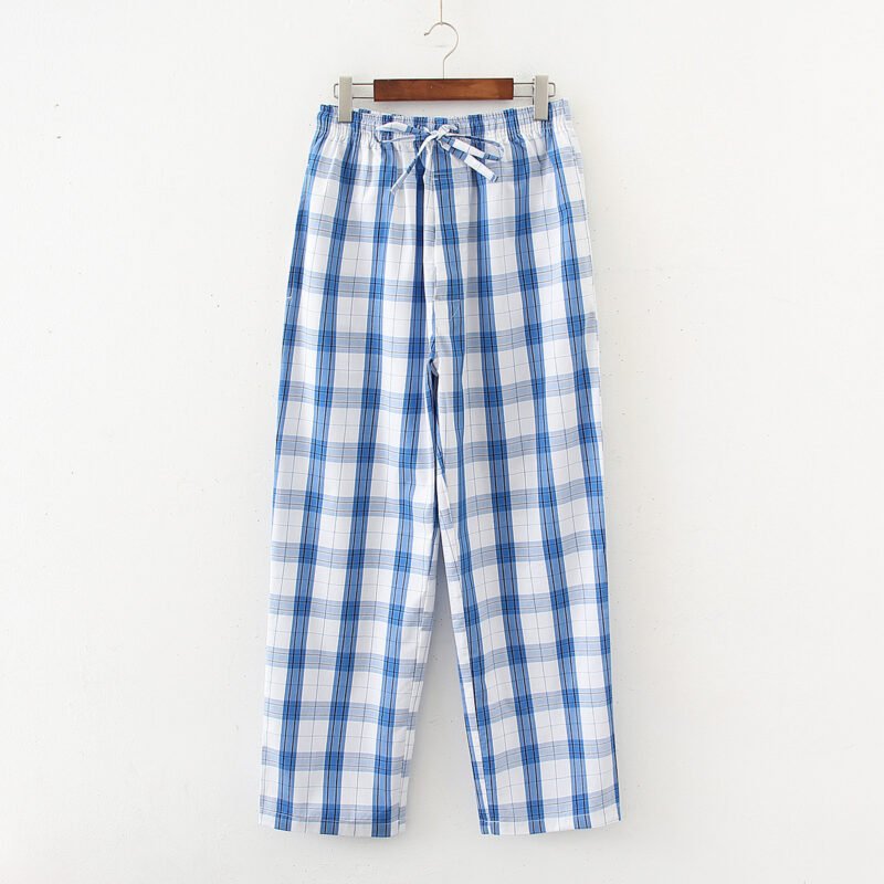 Men's Cotton Pajamas- Comfortable & Breathable for Spring and Summer