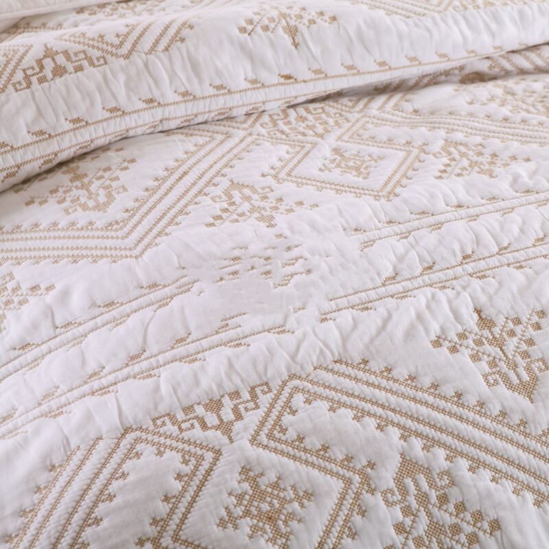 Cotton Retro Classic Solid Color Bedding – 3-Piece Set for Cozy Bedroom Decor