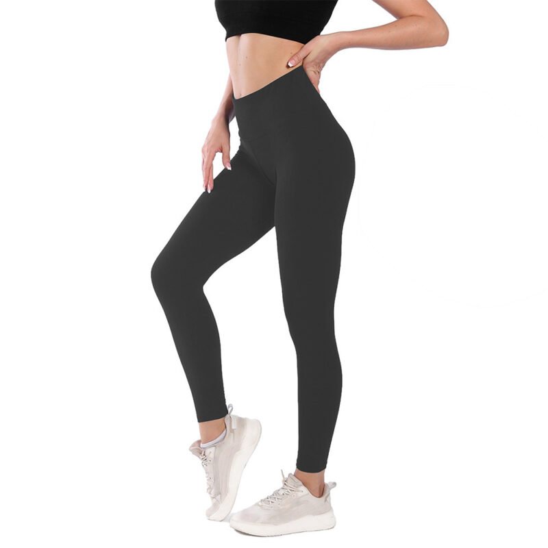 Women's High Waist Belly Contracting Warm Yoga Sports Leggings – Comfortable & Supportive