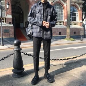 Loose Long-Sleeved Shirts for Men – Comfortable and Stylish Casual Wear