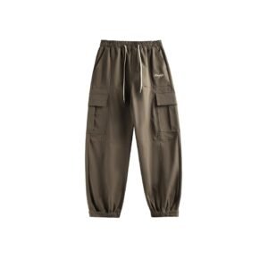 Autumn Outdoor Retro Pocket Overalls – Men's Loose Straight Casual Pants for Comfort & Style