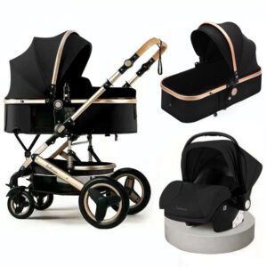 Lightweight Baby Stroller with High View – Adjustable Sit & Lie Down Position