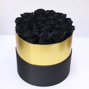 Preserved Flower Rose Hug Bucket – Christmas Gift Box for Elegant Holiday Gifting