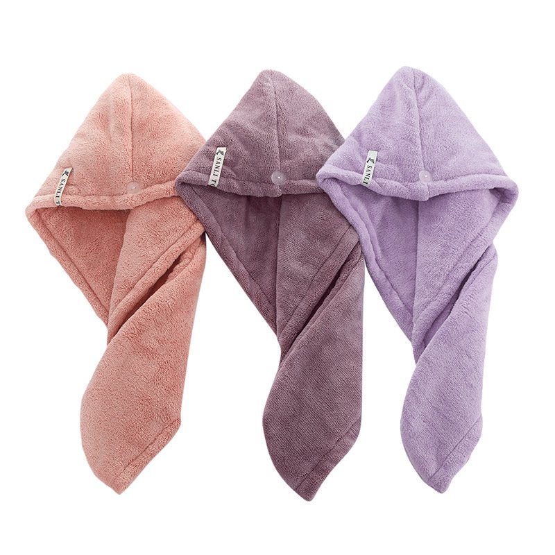 Children's Microfiber Dry Hair Towel – Soft, Quick-Drying & Gentle for Kids