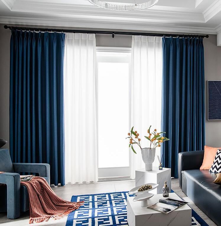 Thicken Shading & Sound-Absorbing Full-Cloth Soundproof Curtains for Bedroom – Super-Strong Window Treatment