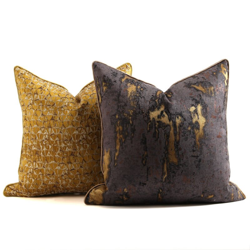 Luxurious Design Cushion Yellow Pillowcase – Elegant Home Accent