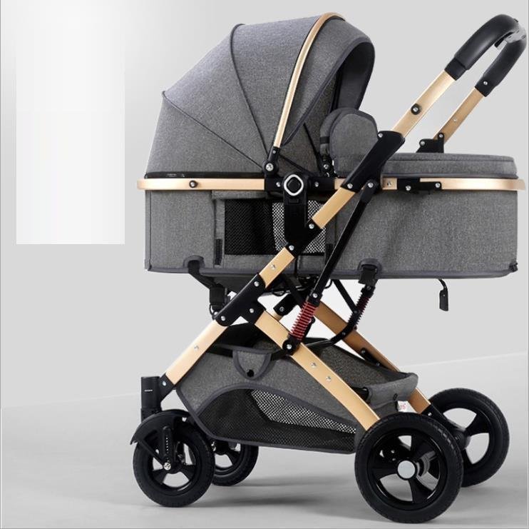 Two-Way Newborn Baby Stroller - Portable & Folding for Easy Travel