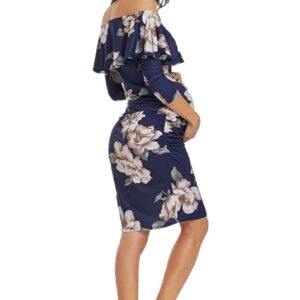 Printed Maternity Dress - Stylish & Comfortable Pregnancy Wear