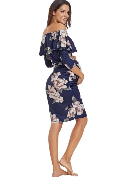 Printed Maternity Dress - Stylish & Comfortable Pregnancy Wear