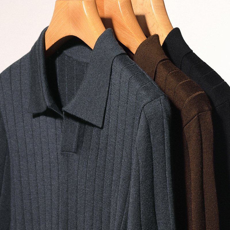 Autumn All-Matching Pullover Sweater for Men – Stylish & Versatile