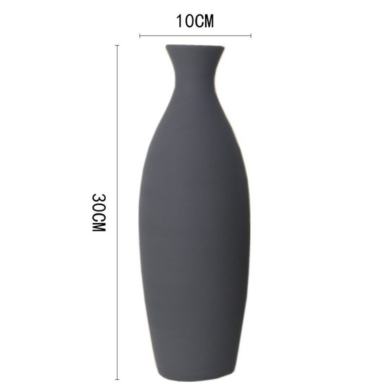 Ceramic Vase Home Furnishings – Creative Flower Arrangements for Stylish Decor