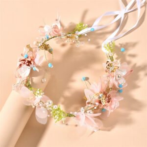 Children’s Super Fairy Garland Princess Headband – Magical Hair Accessory for Girls