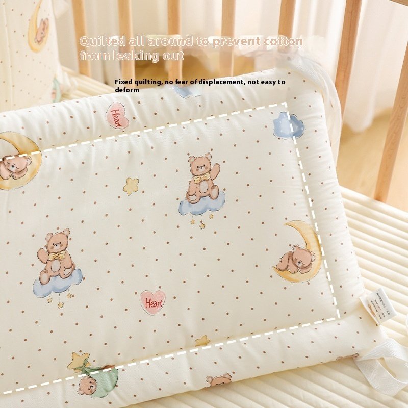 Cotton Breathable Anti-Collision Buffer Soft Bag - One-Piece Baby Bed Enclosure for Safety