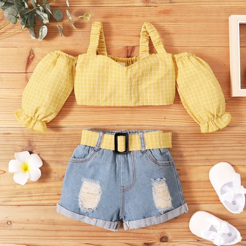 Elastic Kids Clothes – Sleeveless Dress for Girls