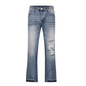 Men's Straight Loose Jeans – Comfortable & Casual Fit for Everyday Wear