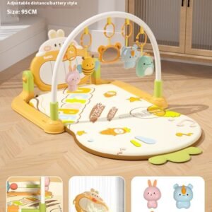 Baby Gymnastic Rack Harmonium - Multifunctional Bed Bell for Play & Learning