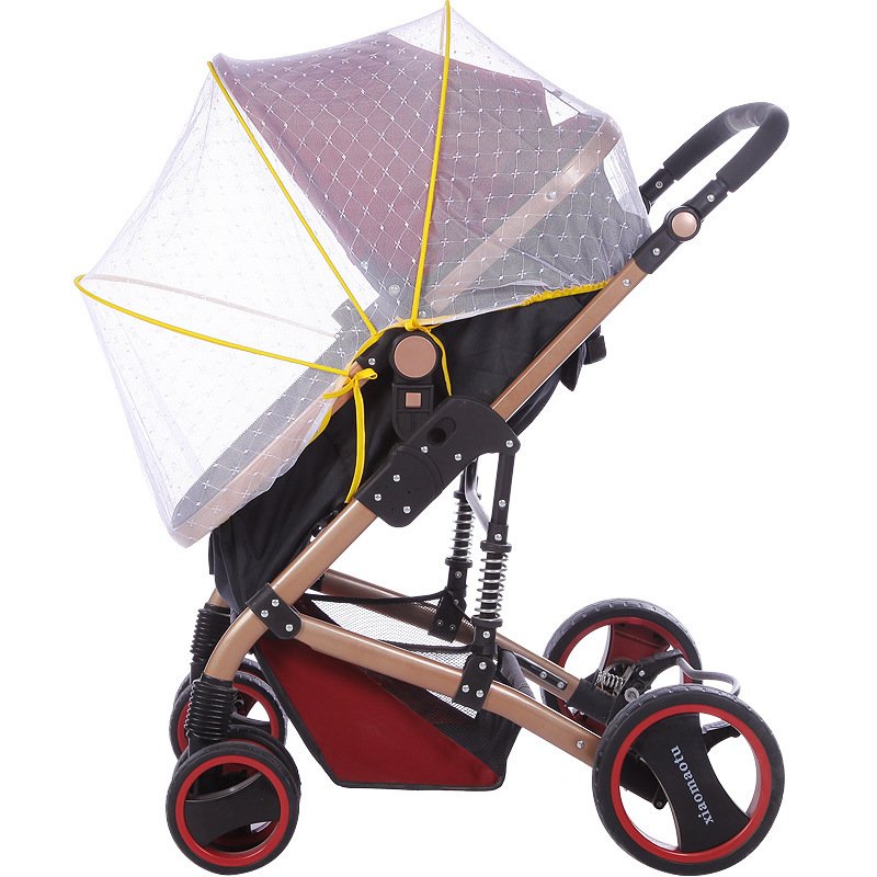 Universal Baby Stroller Mosquito Net - Full Cover & Foldable for Baby Protection