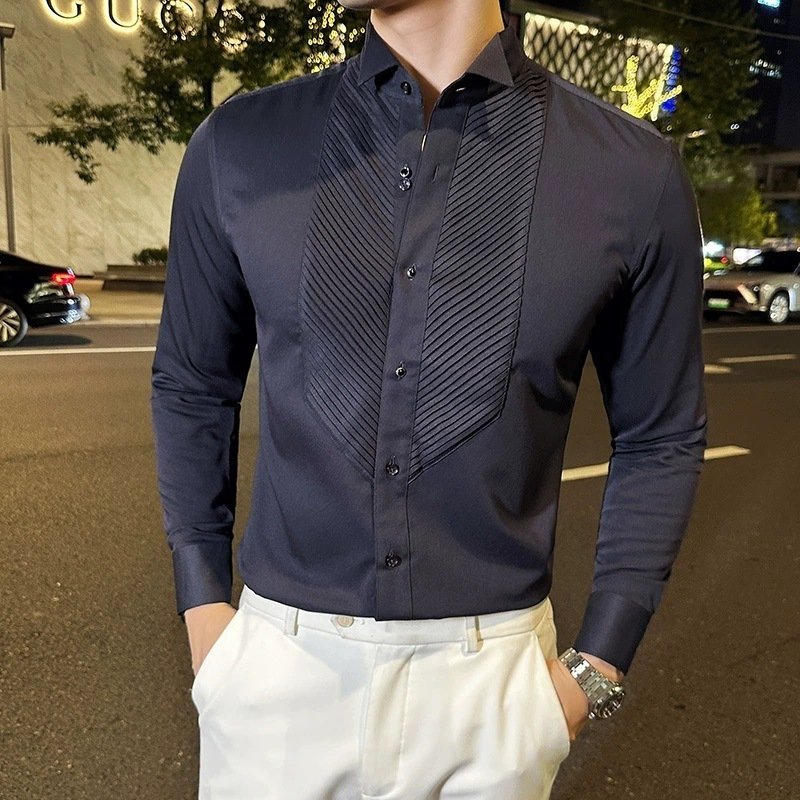 Slim-Fit Men's Shirt – Modern & Stylish Tailored Fit
