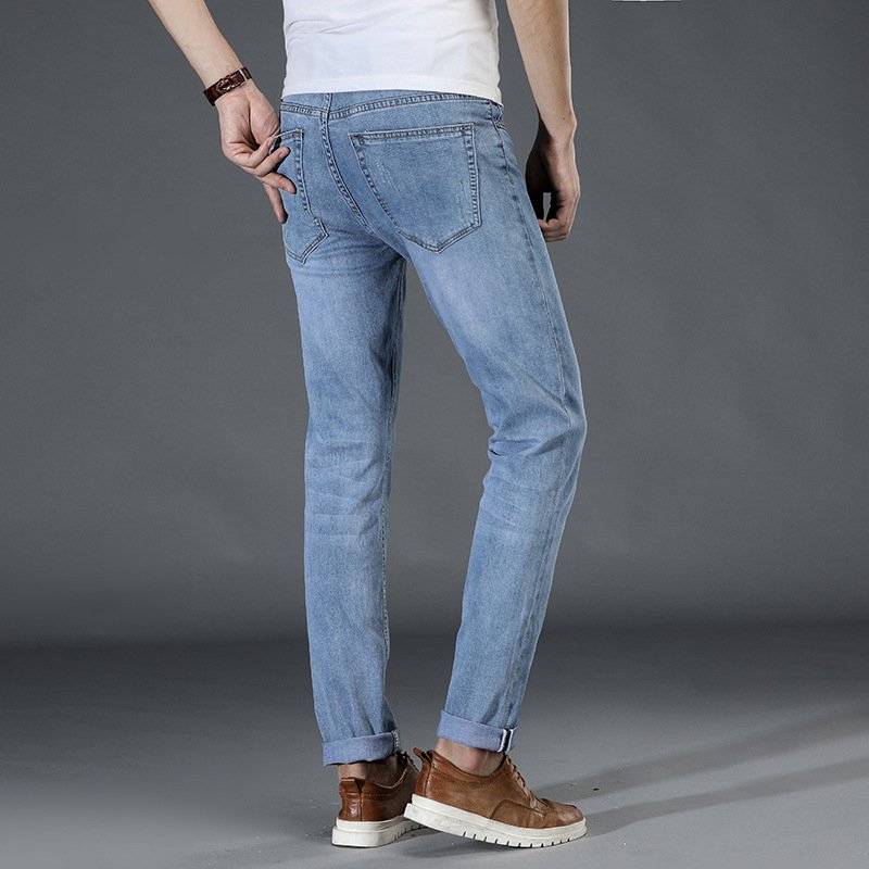 Business Stretch Jeans for Men – Loose Fit & Comfortable Denim