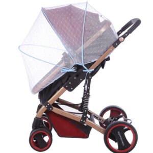 Universal Baby Stroller Mosquito Net - Full Cover & Foldable for Baby Protection