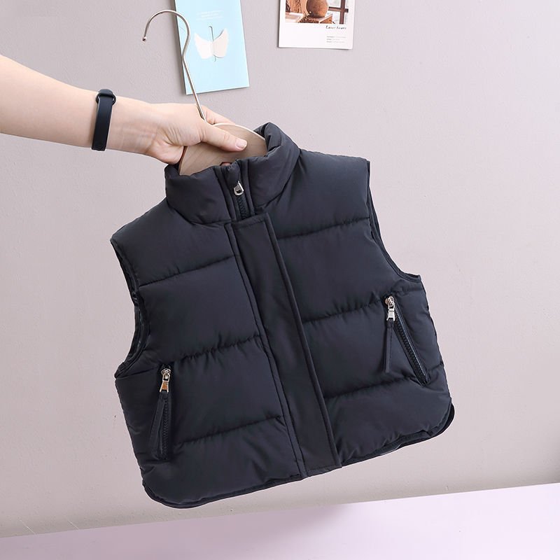 Children’s Loose Down Cotton Vest | Warm & Comfortable Unisex Outerwear