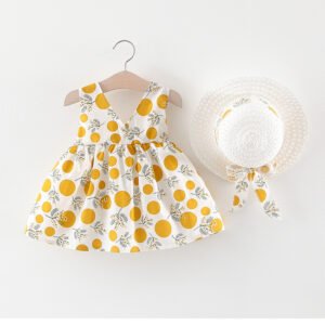 Girls' Summer Baby Short Sleeve– Cute & Comfortable Outfit