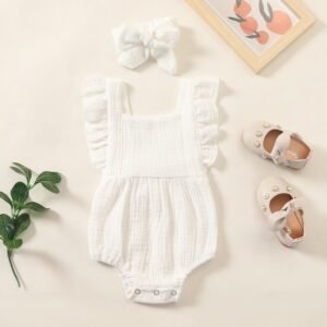 Children's New Flying Sleeve Triangle Climbing Clothes – Stylish Girls Clothing for Active Kids