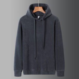 Hooded Sweater – Solid Color for Autumn and Winter, Stylish & Cozy