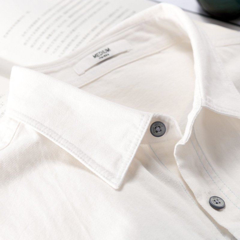 Cotton Long Sleeve Casual Men's Shirt – Comfortable & Stylish
